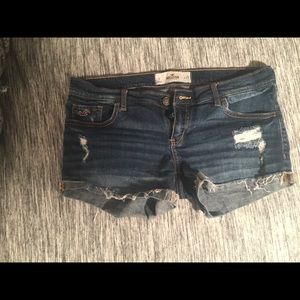 Hollister jean shorts
